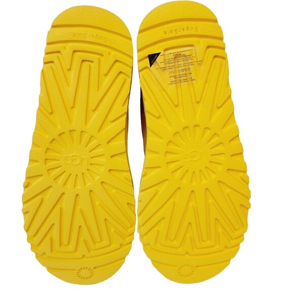 UGG New Neumel Yellow Suede Chukka Fully Lined Ankle Boots Mens Size 10 - Picture 10 of 10